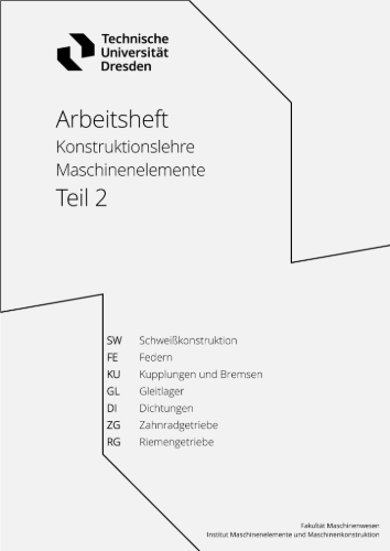  Skript 2610  - Konstruktionslehre Maschinenelemente Teil 2