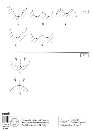 Skript 9 WS21/22 Umdrucke zu Vorlesung TM–Festigkeitslehre 2